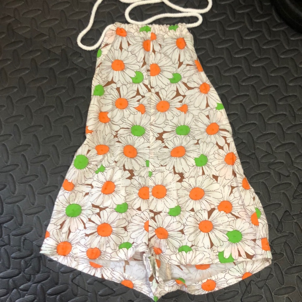 Friendly Crow Shop handmade daisy romper 2/3